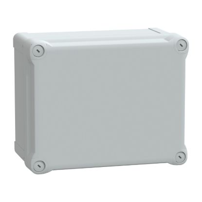 Picture of PC box, Thalassa, IP66 IK08 RAL7035 Int.H225W175D120 Ext.H241W194D127 opaque PC cover H40