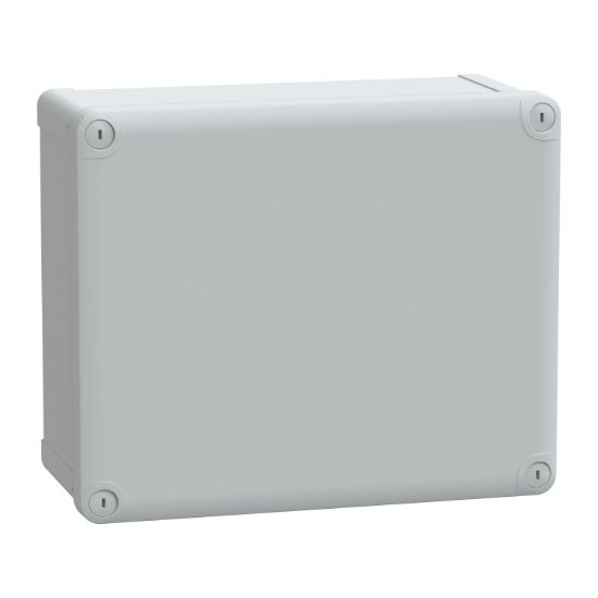 Picture of PC box, Thalassa, IP66 IK08 RAL7035 Int.H275W225D120 Ext.H291W241D128 opaque PC cover H60