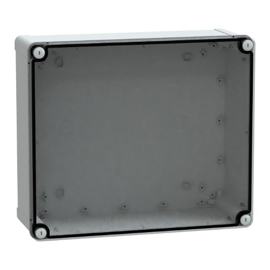Picture of PC box, Thalassa, IP66 IK08 RAL7035 Int.H325W275D120 Ext.H341W291D128 Transp.cover H20