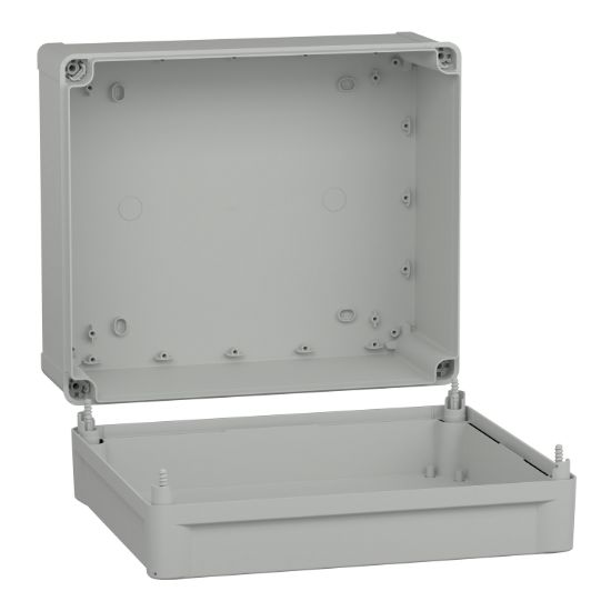Picture of PC box, Thalassa, IP66 IK08 RAL7035 Int.H325W275D160 Ext.H341W291D168 opaque PC cover H60