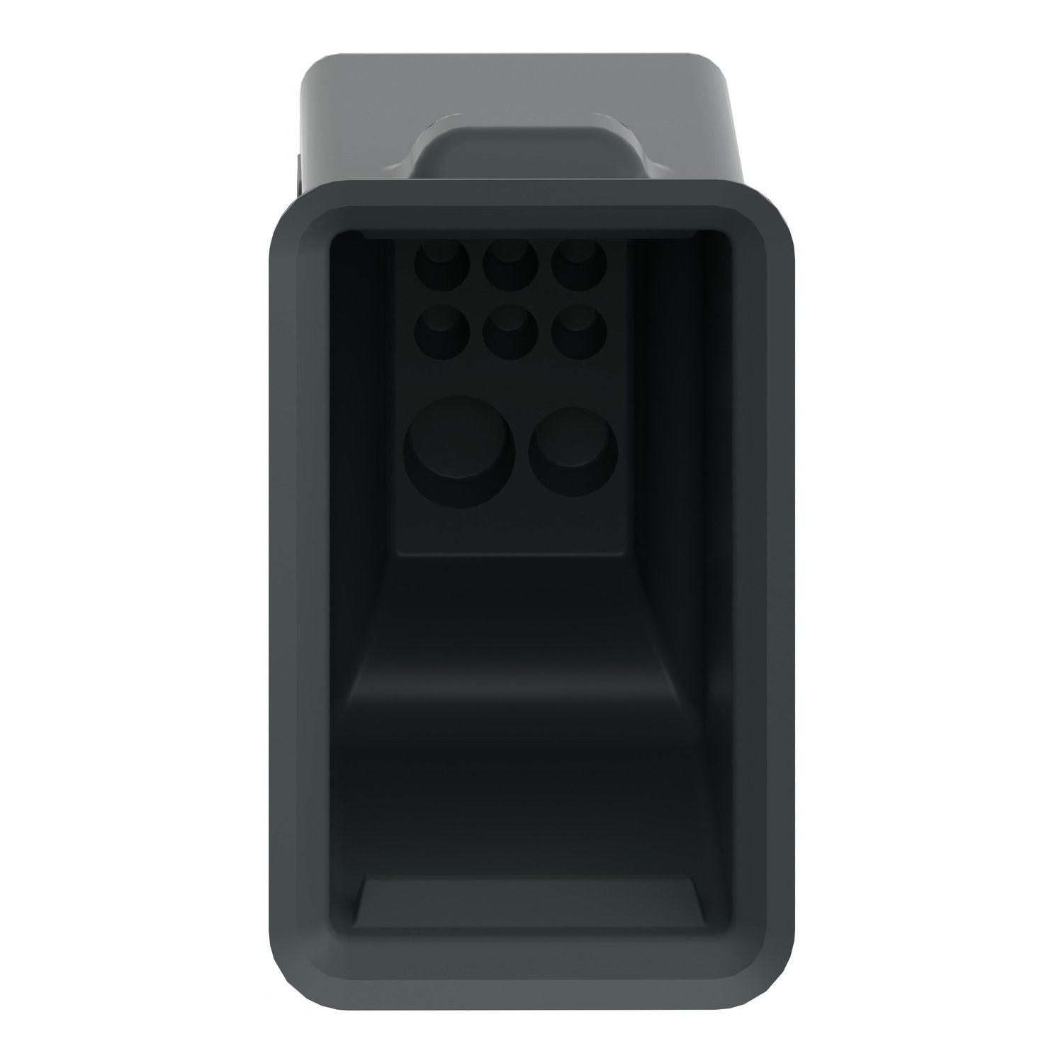 Picture of Protective boot, Harmony XB4, for contact blocks, plastic, black