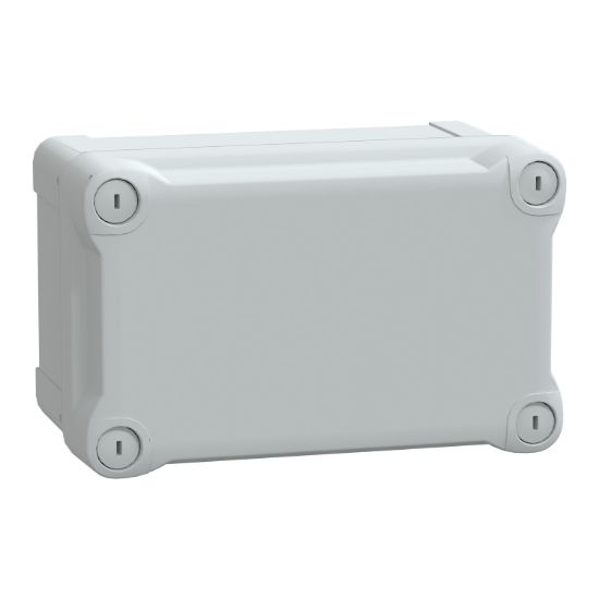 Picture of ABS box, Thalassa, IP66 IK07 RAL7035 Int.H175W105D100 Ext.H192W121D105 Opaque cover H40