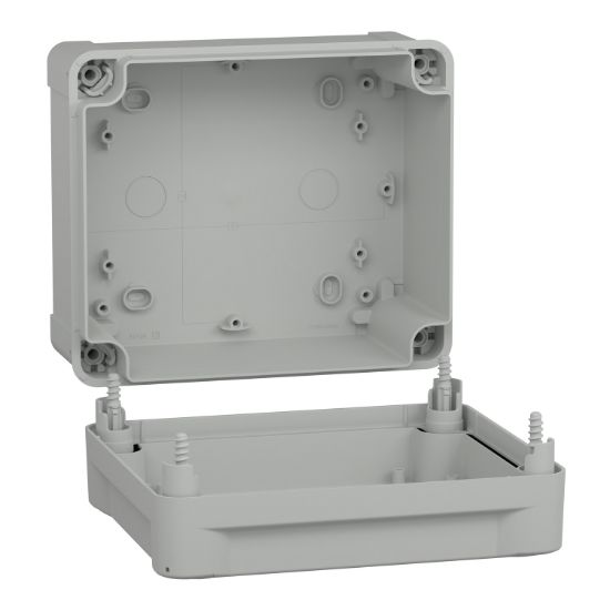 Picture of ABS box, Thalassa, IP66 IK07 RAL7035 Int.H175W150D100 Ext.H193W164D105 Opaque cover H40