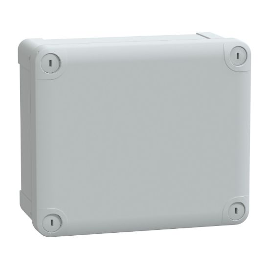 Picture of ABS box, Thalassa, IP66 IK07 RAL7035 Int.H175W150D80 Ext.H193W164D87 Opaque cover H20