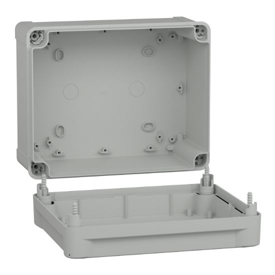 Picture of ABS box, Thalassa, IP66 IK07 RAL7035 Int.H225W175D120 Ext.H241W194D127 Opaque cover H40