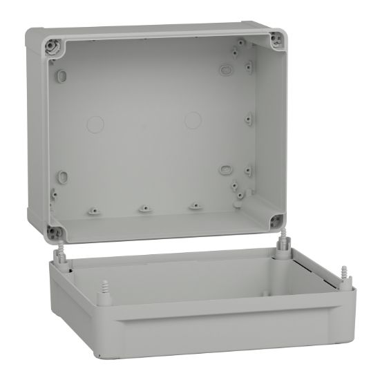 Picture of ABS box, Thalassa, IP66 IK07 RAL7035 Int.H275W225D160 Ext.H291W241D168 Opaque cover H60