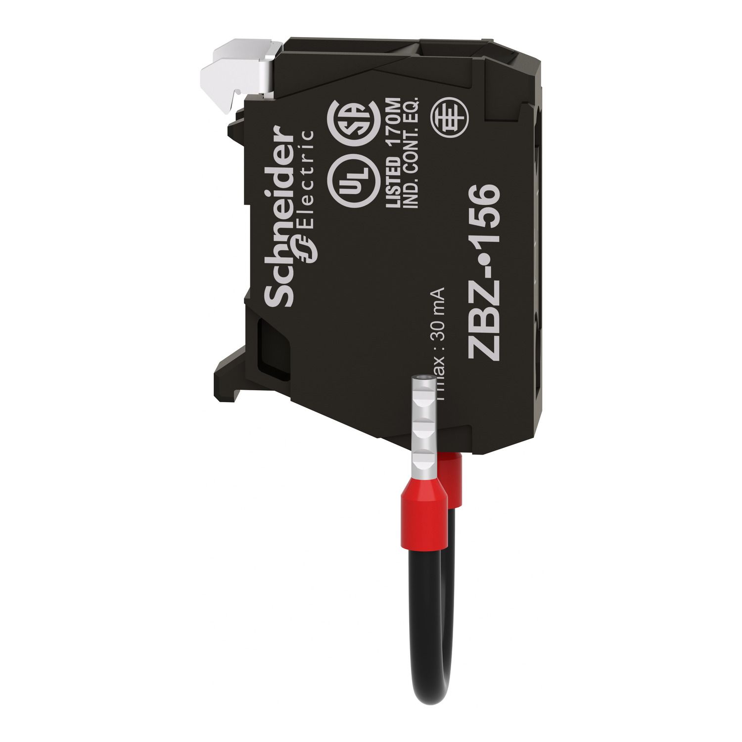 Picture of Single block for test light function, Harmony XB4, 12 and 24V AC DC, 24...120V AC DC