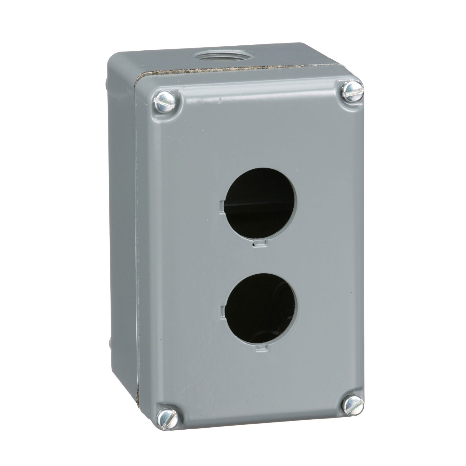 Picture of Empty enclosure control station, Harmony 9001K, Harmony 9001SK, aluminium, 2 cut outs, 30mm