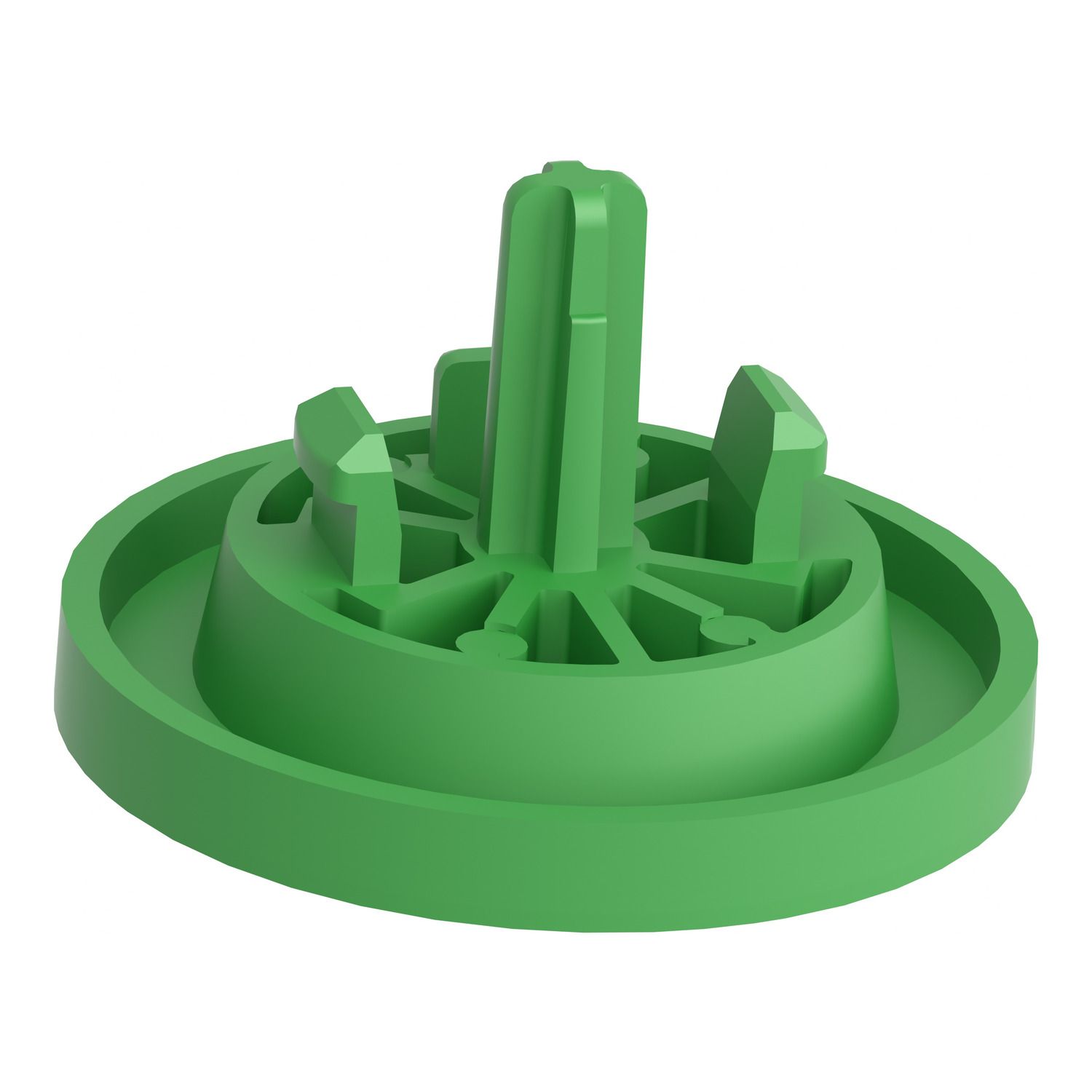 Picture of Antimicrobial plain cap, Harmony XB5, Harmony XB4, green, for flush mounted push button