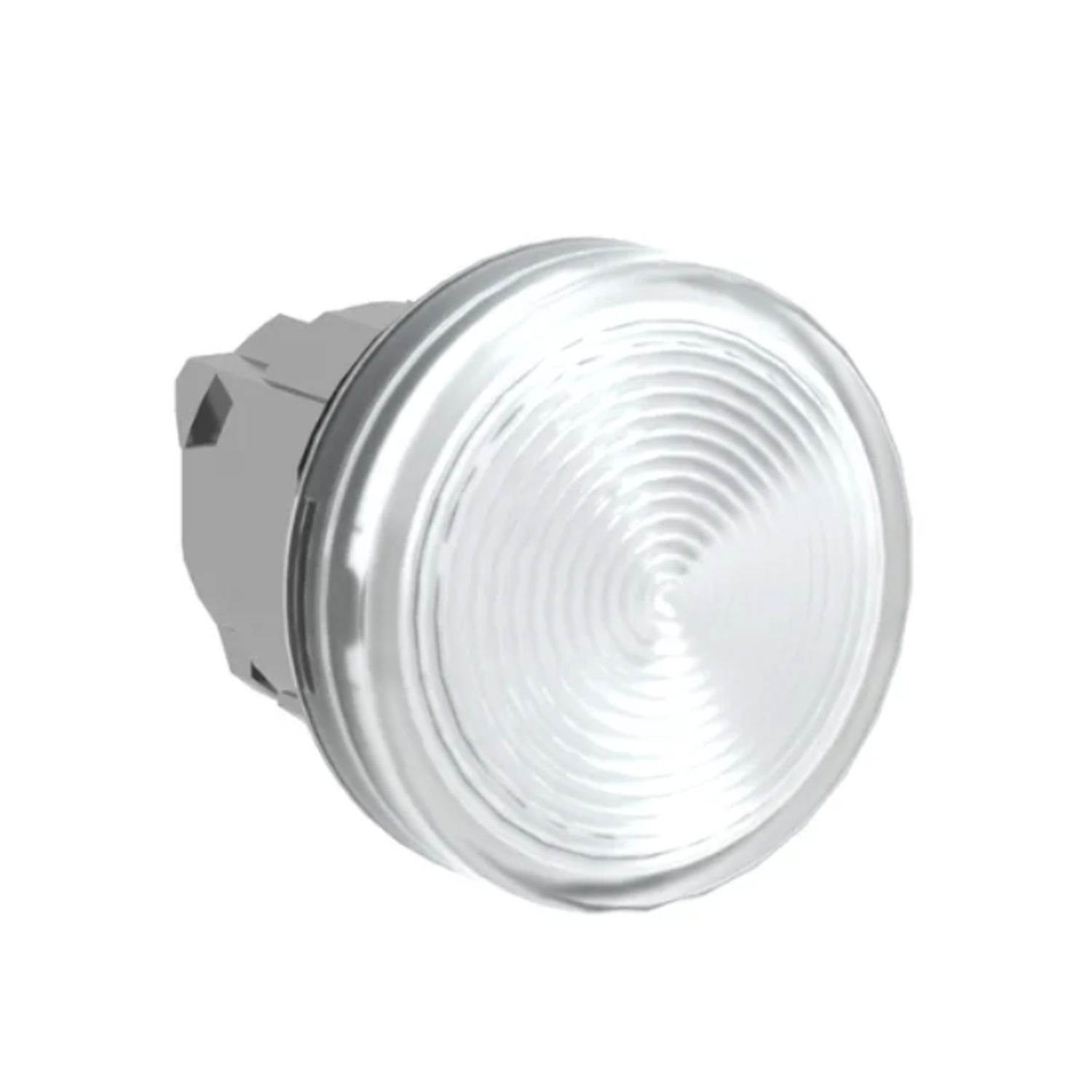Picture of Head for pilot light, Harmony XB4, metal, clear, 22mm, plain lens for BA9s bulb