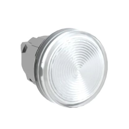 Picture of Head for pilot light, Harmony XB4, metal, clear, 22mm, plain lens for BA9s bulb