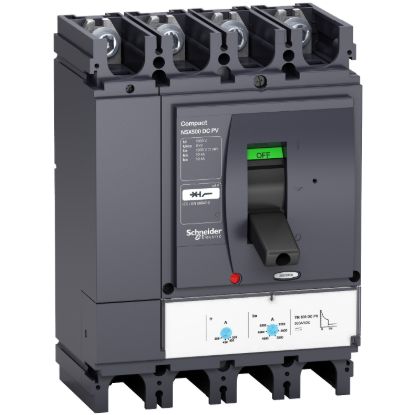 Picture of Circuit breaker, ComPact NSX250 DC PV, 250A, 1000V, TM-D trip unit, 4 poles
