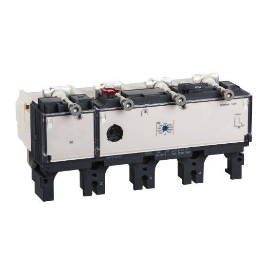 Picture of trip unit MicroLogic 1.3 M for ComPact NSX 400/630 circuit breakers, electronic, rating 320 A, 4 poles 3d