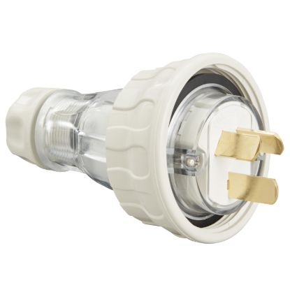 Picture of Straight Plug, Clipsal - 56 Series, IP66, 250V 20A - 3 Flat Pins