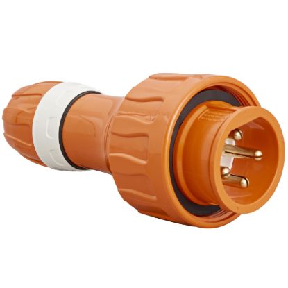 Picture of Straight Plug, Clipsal - 56 Series, IP66, 500V 20A - 4 Round Pins