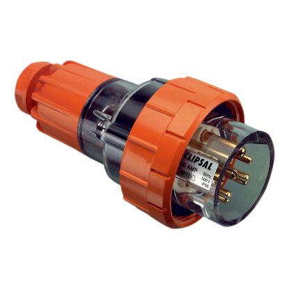 Picture of Straight Plug, Clipsal - 56 Series, IP66, 500V 20A - 7 Round Pins