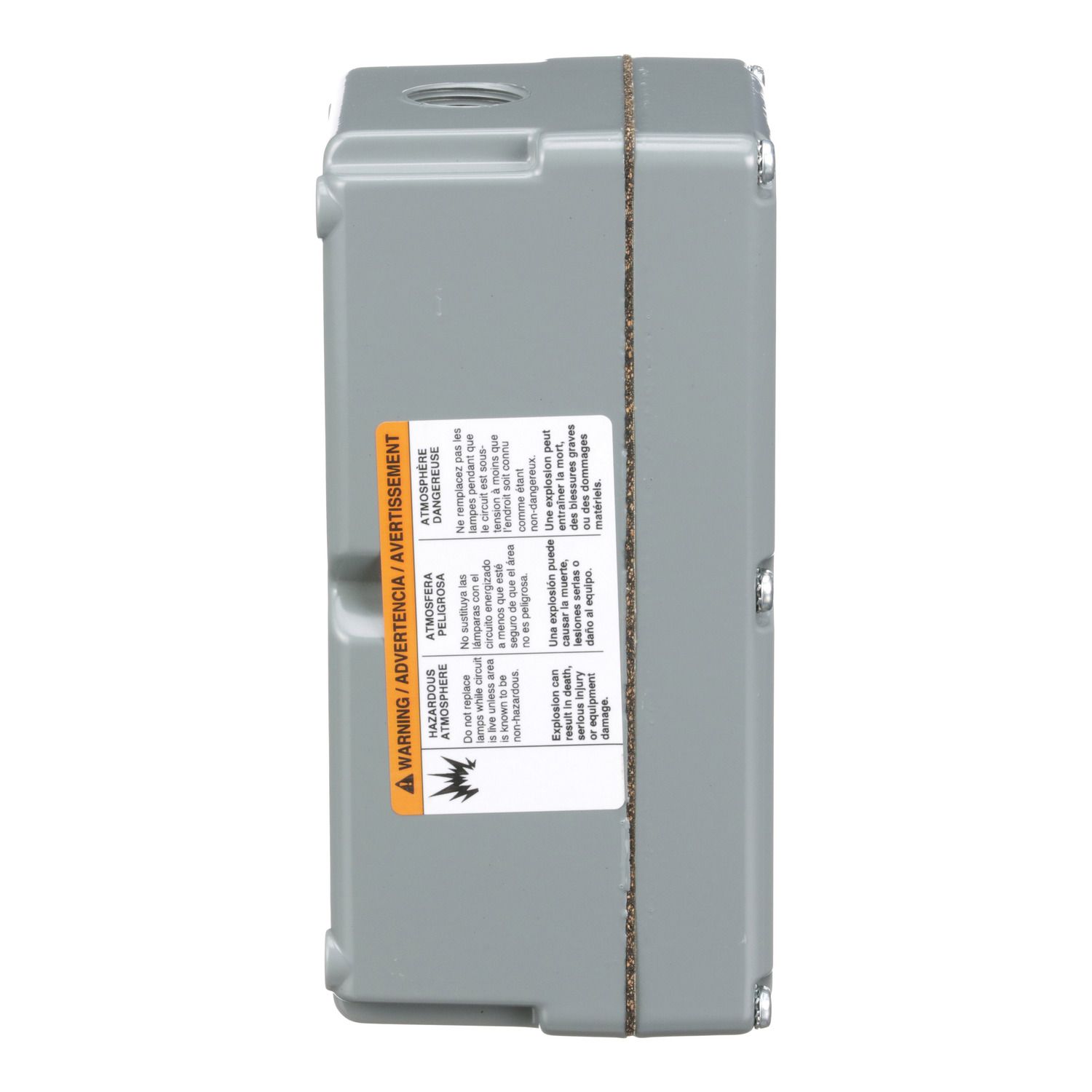 Picture of Empty enclosure control station, Harmony 9001K, Harmony 9001SK, aluminium, 3 cut outs, 30mm