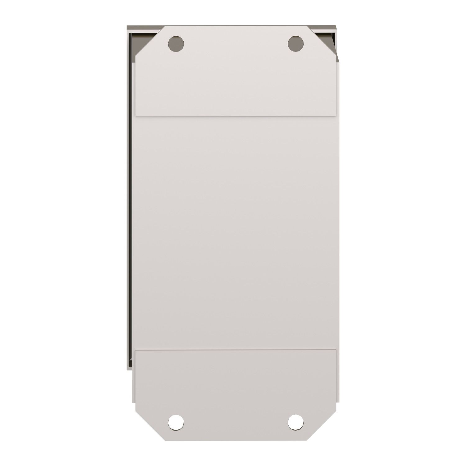 Picture of Empty enclosure control station, Harmony 9001K, Harmony 9001SK, stainless steel, 2 cut outs, 30mm