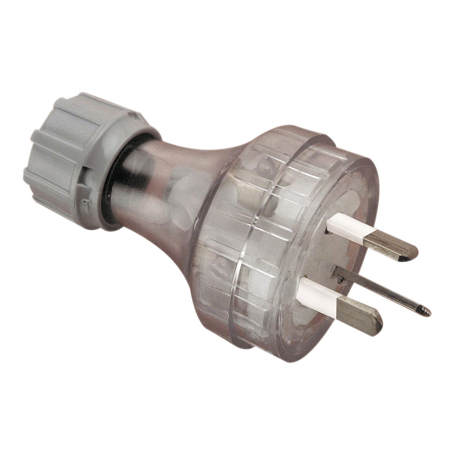 Picture of Plug, Standard Series, Flexible, Straight, 3 PIN, 10A, 250V, Extra Heavy Duty