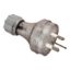 Picture of Plug, Standard Series, Flexible, Straight, 3 PIN, 10A, 250V, Extra Heavy Duty