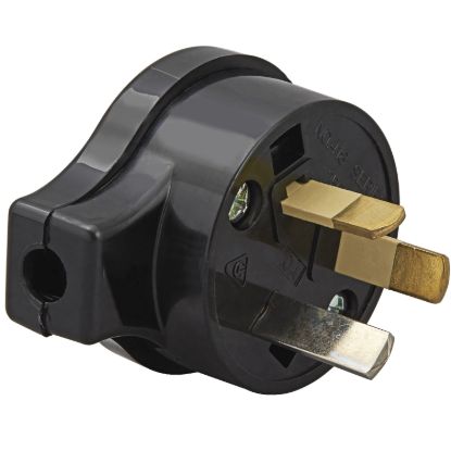 Picture of Plug Top, Standard Series, Side Entry, 3 PIN, 10A, 250V