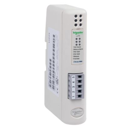 Picture of Communication gateway, TeSys Ultra, 24VDC +/- 10%, 1 DeviceNet screw type, 1 RJ45 Modbus