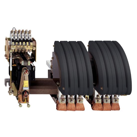 Picture of bar-mounted contactor - TeSys LC1-BR -2 poles - AC-1 1000V 2750 A - coil 110 VAC