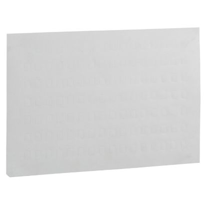 Picture of sheet of labels - blank - 8 x 33 mm - for TeSys Deca