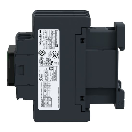 Picture of Contactor, TeSys Deca, 4P(2NO+2NC), AC-1, <=440V, 40A, 72VDC coil, screw clamp terminal