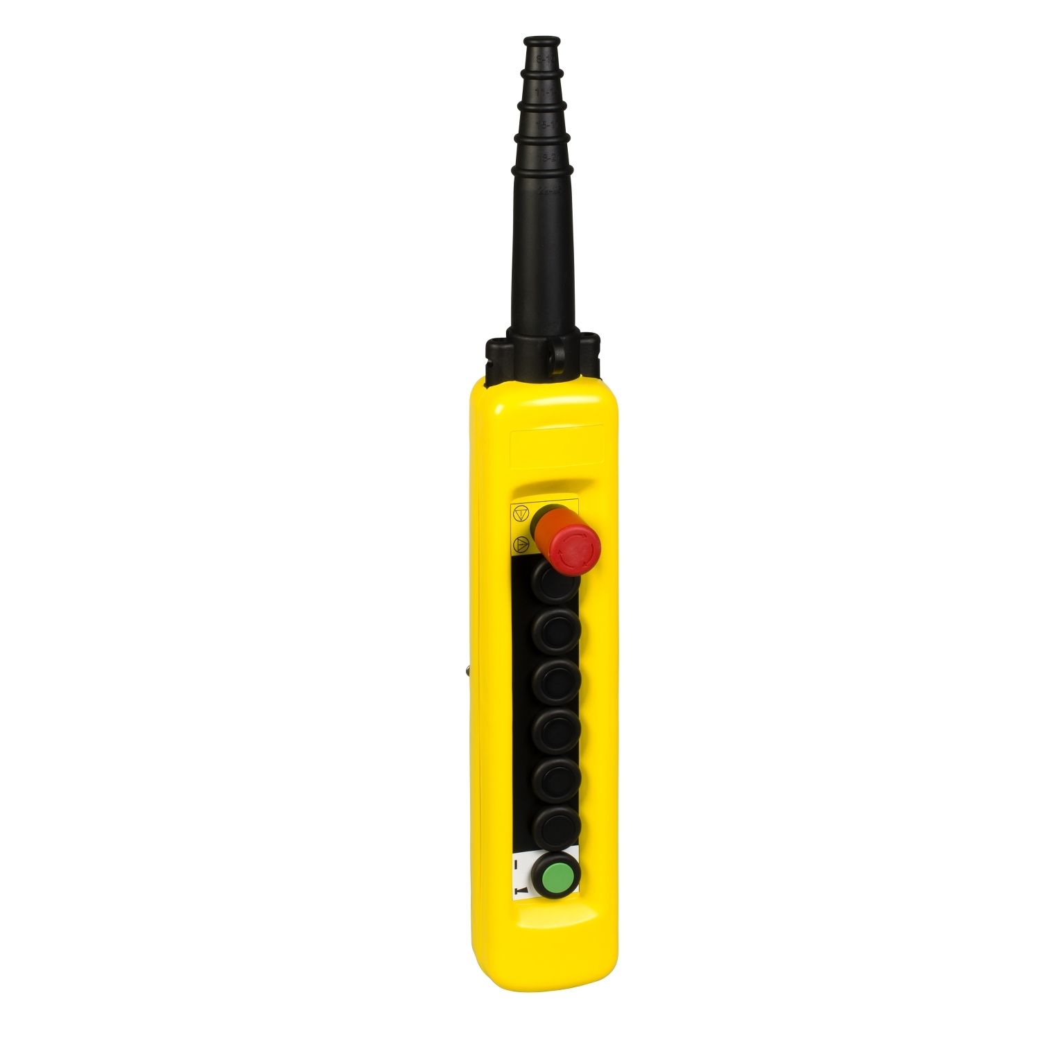 Picture of pendant station PBX - 8 holes - color yellow