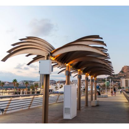 Picture of ClimaSys forced vent, ClimaSys, IP54, 165m3/h, 230V, with outlet grille and filter G2