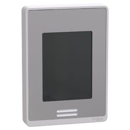 Picture of Line-Voltage Fan Coil Room Controller: BACnet MS/TP, RH sensor & control, Silver Case/Fascia