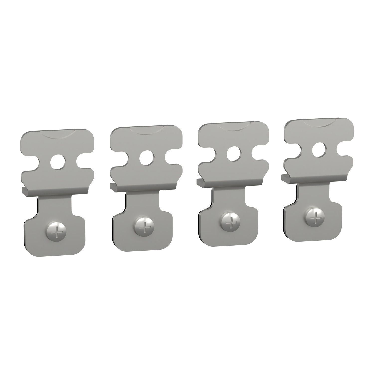 Picture of Set of 4 wall fixing lugs, made of steel. For PanelSeT S3D enclosure