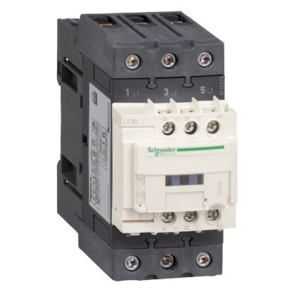 Picture of Contactor, TeSys D, 3P(3 NO) , AC-3 , <= 440V, 50 A , 690V AC 50/60 Hz coil