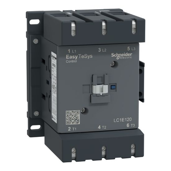 Picture of Contactor,Easy TeSys Control,LC1E,3P(3NO),AC-3,<=440V,120A,240V AC coil,50Hz