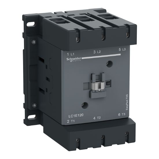 Picture of Contactor,Easy TeSys Control,LC1E,3P(3NO),AC-3/AC-3e,<=440V,160A/100A,48V AC coil,50Hz