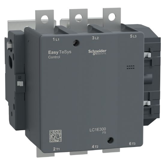 Picture of Contactor,Easy TeSys Control,LC1E,3P(3NO),AC-3,<=440V,300A,110V AC coil,50Hz
