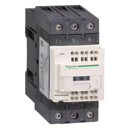 Picture of TeSys Deca contactor , 3P(3 NO) , AC-3 , <= 440V, 40 A , 440V, AC 50/60 Hz coil