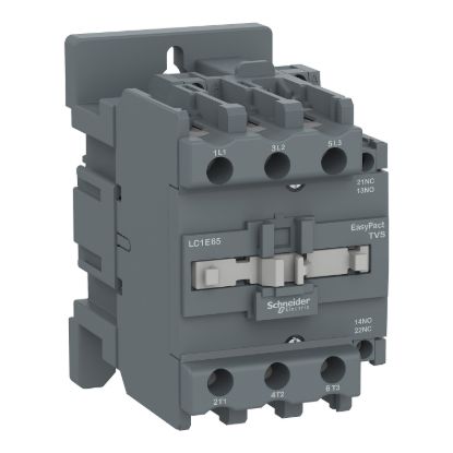 Picture of Contactor,Easy TeSys Control,LC1E,3P(3NO),AC-3/AC-3e,<=440V,50A,48V AC coil,50Hz