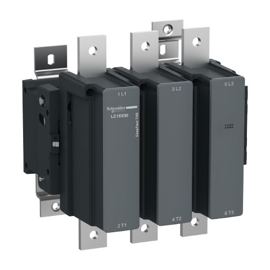 Picture of Contactor,Easy TeSys Control,LC1E,3P(3NO),AC-3/AC-3e,<=440V,630A/500A,48V AC coil