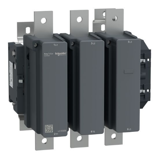 Picture of Contactor,Easy TeSys Control,LC1E,3P(3NO),AC-3,<=440V,630A,110V AC coil