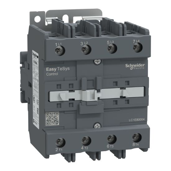 Picture of Contactor,Easy TeSys Control,LC1E,4P(4NO),AC-1 100A,240V