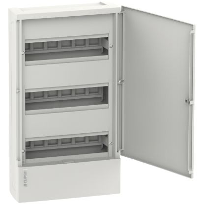 Picture of Consumer switchboard, Clipsal Resi MAX, 3 row 36 modules Surface Mounted