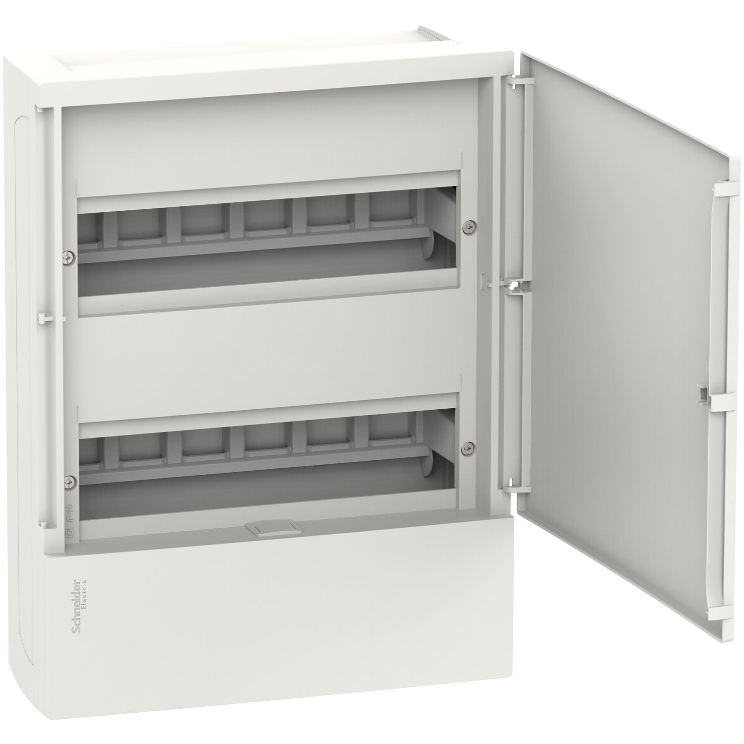 Picture of Consumer switchboard, Clipsal Resi MAX, 2 row 24 modules Surface Mounted