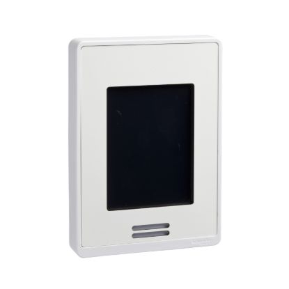 Picture of Low-Voltage Fan Coil Room Controller & Zone Controller: BACnet MS/TP, RH sensor & control, White Case/Fascia