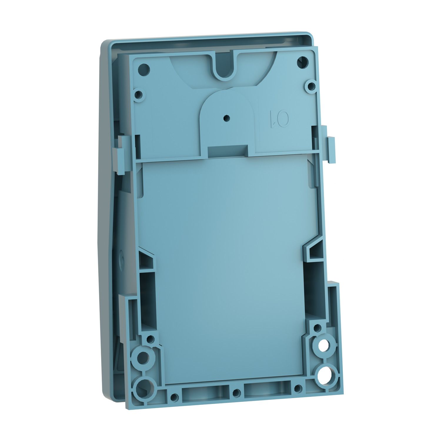 Picture of Single foot switch, Harmony XPE, metal, blue, without cover, 2 steps, 2 contacts 1NC+NO, IP66