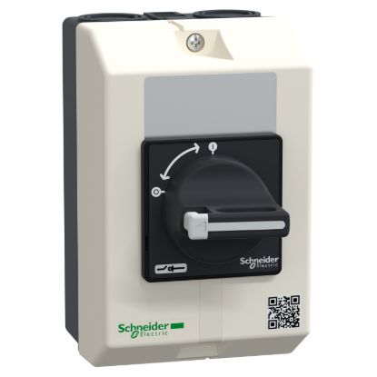 Picture of Empty enclosure,TeSys Control,black padlockable handle and black front plate,IP65,for VN12/VN20/V02-V2