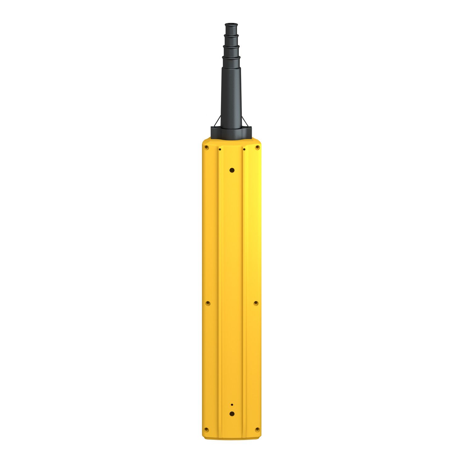 Picture of Empty pendant control station, Harmony XAC, plastic, yellow, 8 cut outs, for cable 10...22mm