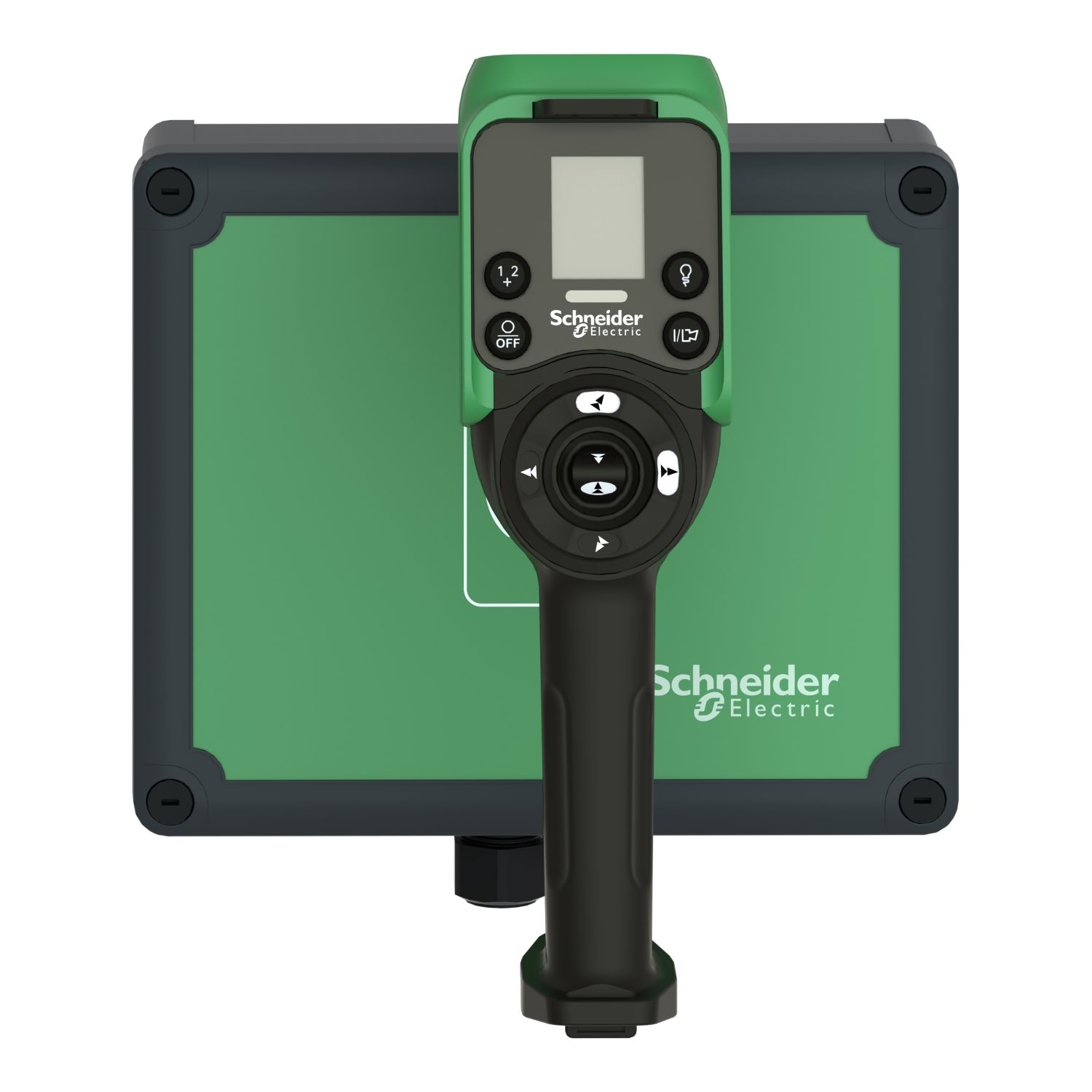 Picture of Control station, Harmony eXLhoist, standard, remote ZART8D with base ZARB18W