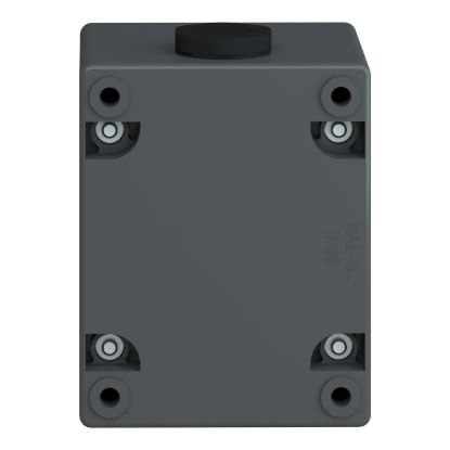 Picture of Empty control station, Harmony XALG, mineral reinforced polyamide, black, 1 cut out, for severe environments